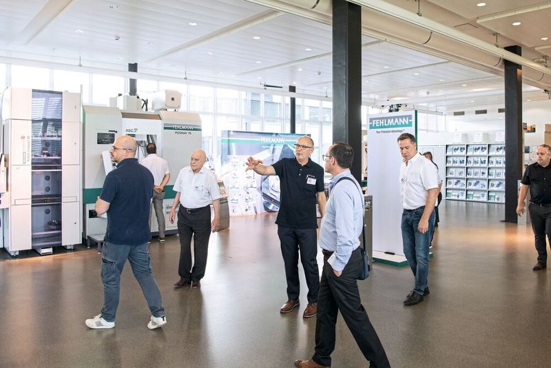 Firmenrundgang bei der Fehlmann AG. (Bild: Thomas Entzeroth)