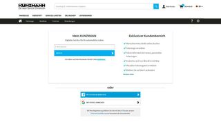 Ein Log-in-Bereich für Kunden: Auf den Digital Automotive Days von »kfz-betrieb« gibt Markus Gold vom Autohaus Kunzmann Einblick, welchen Nutzen das Unternehmen aus seinem Kundenportal zieht. (Bild: VCG/Autohaus Kunzmann)
