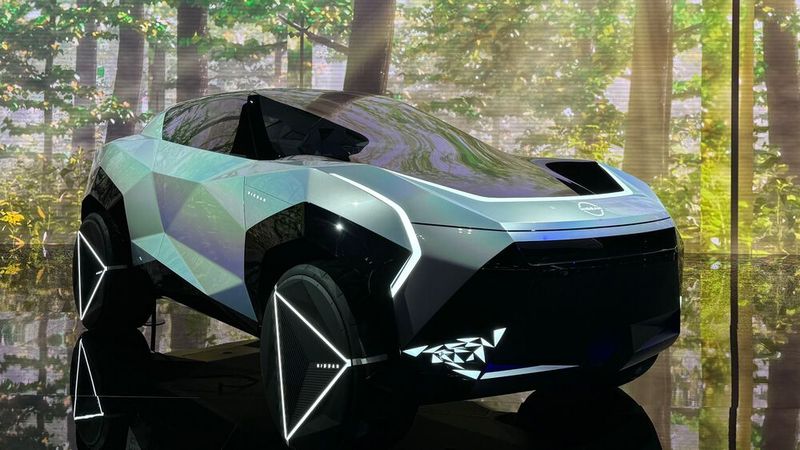 Der Nissan Hyper Punk zeigt den Juke in groß als Comic-Helden. (Bild: sp-x/Benjamin Bessinger)