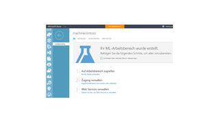 Microsoft Azure Machine Learning steht als Clouddienst in Microsoft Azure zur Verfügung. (Bild: T. Joos/Microsoft)