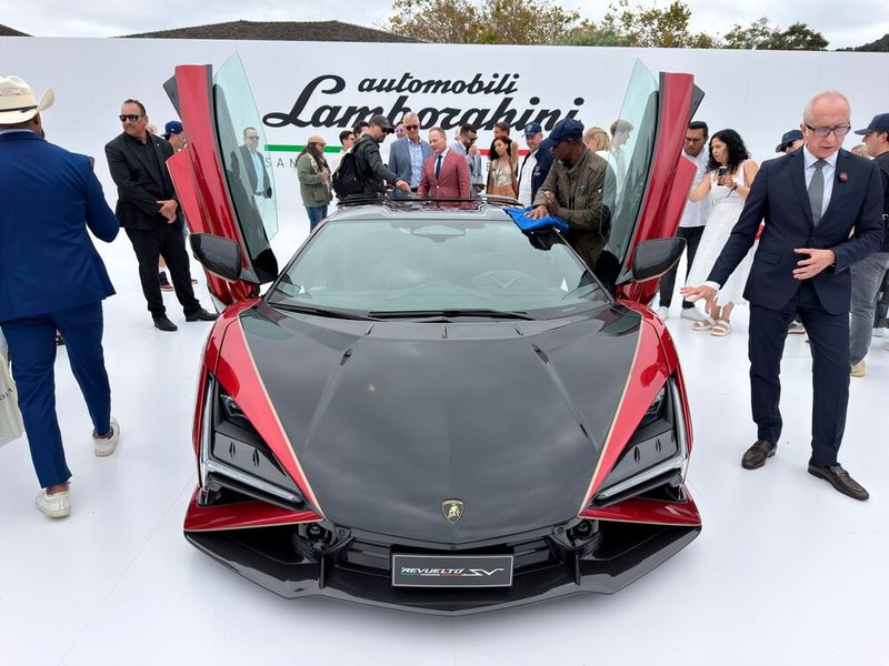 Der Revuelto SV ist das neue Top-Modell von Lamborghini.(Bild:  Benjamin Bessinger/SP-X)