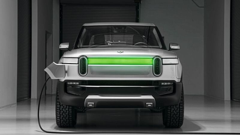 Beim Akku-Pack soll  zwischen drei Varianten gewählt werden können, die Kapazitäten zwischen 105 kWh und 180 kWh bieten.(Bild:  Rivian)