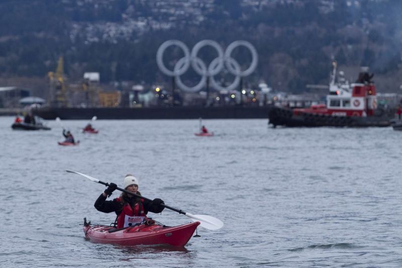 Auch das Kajakrennen entwickelte sich wegen der starken Strömungen zur echten Herausforderung. (Archiv: Vogel Business Media)