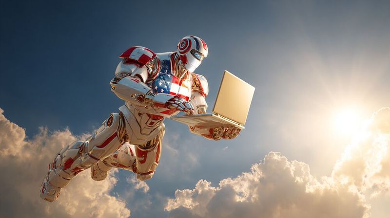 Die Innovationskraft der US-Hyperscaler in Sachen KI muss man trotz der Cloud-Kontroversen nutzen – es führt kein realistischer Weg daran vorbei.(Bild:  Midjourney / KI-generiert)