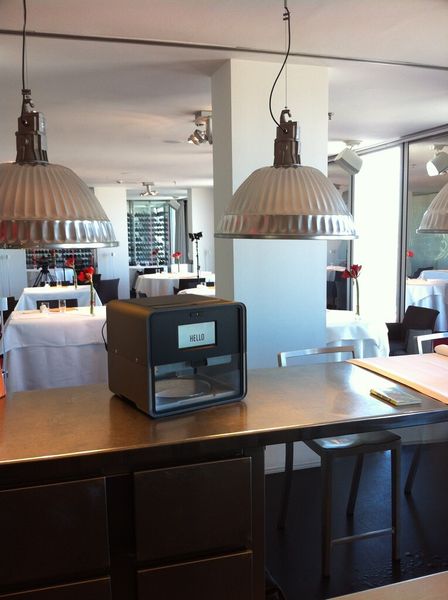 Foodini-3D-Drucker in einem Restaurant (Bild: Natural Machines)