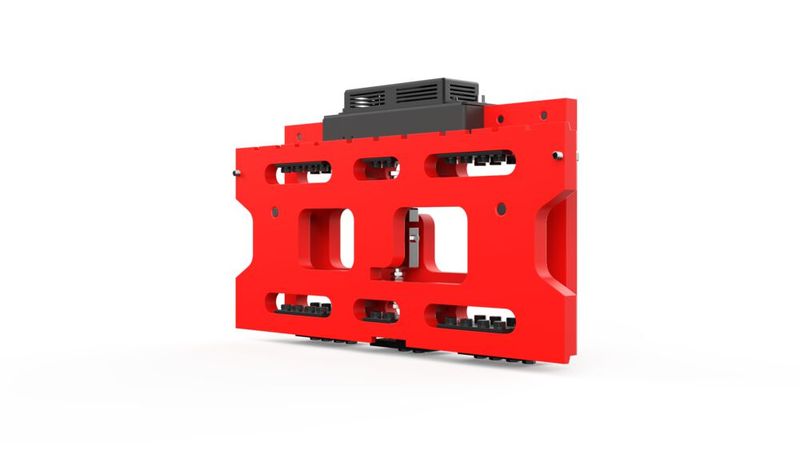 iCP-Gabelträgerwaage mit Weighing-in-Motion-Technologie von Ravas. (Bild: Ravas)