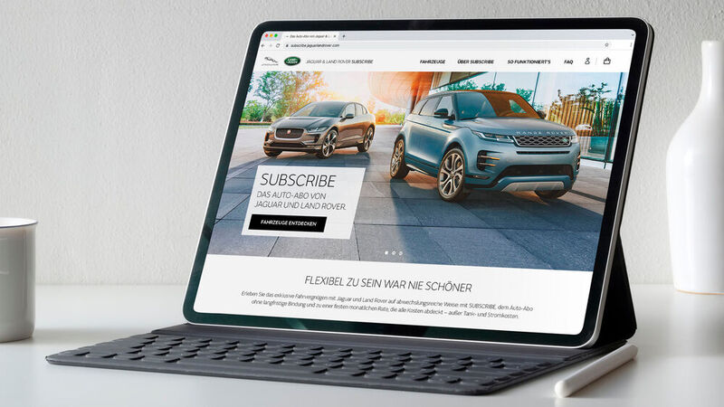 Deutschland ist nach England der erste Markt, in dem Jaguar Land Rover jetzt auch in das digitale Abogeschäft einsteigt.
