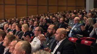 Ein Blick ins Auditorium im Rahmen des 23. Team-Logistikforums in Paderborn. (Bild: Team)