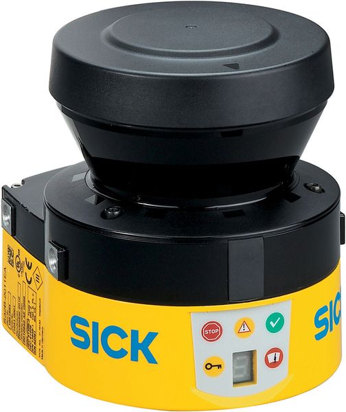 Bild 5: Der S300 Mini überzeugt durch eine Bauhöhe von nur 116 mm. (Bild: Sick)