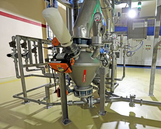 Gericke-Sender für Dichtstromförderung(Bild:  Gericke)