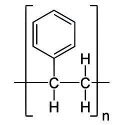 Styropor (1951)     Polystyrol ist ein transparenter, amorpher oder teilkristalliner  Thermoplast. Amorphes Polystyrol ist ein weit verbreiteter Kunststoff, der in vielen Bereichen des täglichen Lebens zum Einsatz kommt.  Polystyrol wird entweder als thermoplastisch verarbeitbarer Werkstoff oder als Schaumstoff (expandiertes Polystyrol) eingesetzt.   (Archiv: Vogel Business Media)