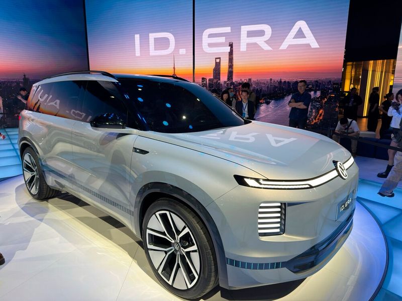 Der VW ID Era war einer der Stars in Shanghai. (Bild: SP-X/Benjamin Bessinger)