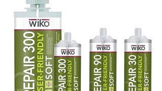 Der Klebstoff ist in drei Verarbeitungszeiten erhältlich. (Bild: Wiko)