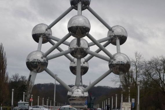 Der Brüsseler Autosalon empfängt vis-à-vis vom Atomium noch bis zum 19. Januar Besucher.