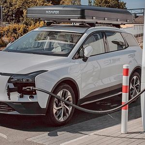 Der U5 stellte seine Praktikabilität während des Elektroauto-Ausfahrt „ED 1000“ unter Beweis.(Bild:  Aiways)