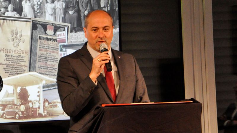 ... und Schlüsselfelds Bürgermeister Johannes Krapp. (Bild: Wehner – VCG)