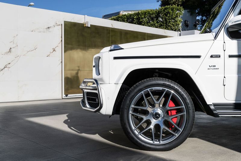 Bis zu 22 Zoll große Räder bietet Mercedes für den G 63 an. (Bild: Mercedes)