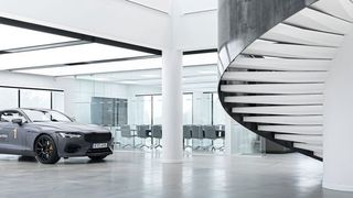Volvos neue Marke Polestar hat jetzt auf dem Göteborger Werksgelände ein neues Zuhause. Das erste Modell kommt nächstes Jahr in Deutschland auf den Markt. (Volvo)