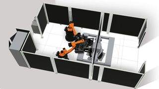 Die modulare Simulationssoftware Kuka.Sim 4.0. leistet ihren Beitrag zu mehr Einfachheit. (Kuka)