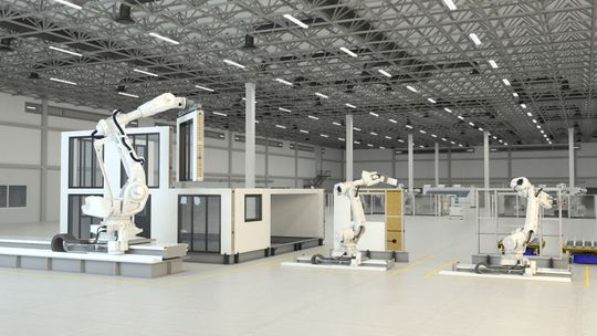 (Mit einem Pilotprojekt soll die Entwicklung innovativer neuer Verfahren im modularen Wohnungsbau vorankommen. Bild: ABB)