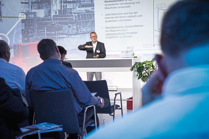 Impressionen der 4. Fachtagung „Mehr Effizienz im Presswerk“ am 15. Juni 2023 in Würzburg. (Bild: VCG/Stefan Bausewein)