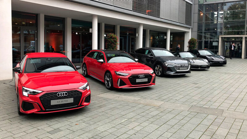 Traditionell gibt es beim Ifa-Kongress eine Ausstellung aktueller Modelle einiger Automobilhersteller. (Seyerlein/»kfz-betrieb«)