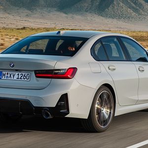 Die optischen Änderungen bleiben beim Facelift des 3er BMW dezent.(Bild:  BMW)