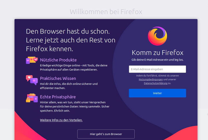 Firefox ist als Webbrowser vorinstalliert. (Joos / Zorin Group)