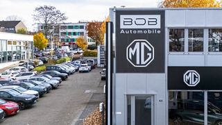 In Essen vertreibt BOB Automotive die Chinamarke MG. (Bild: BOB Autmobile)
