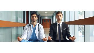 In Ruhe und partnerschaftlicher Zusammenarbeit können die hohen IT-Anforderungen im Gesundheitswesen gemeistert werden.  (Bild: KI-generiert / Copilot)