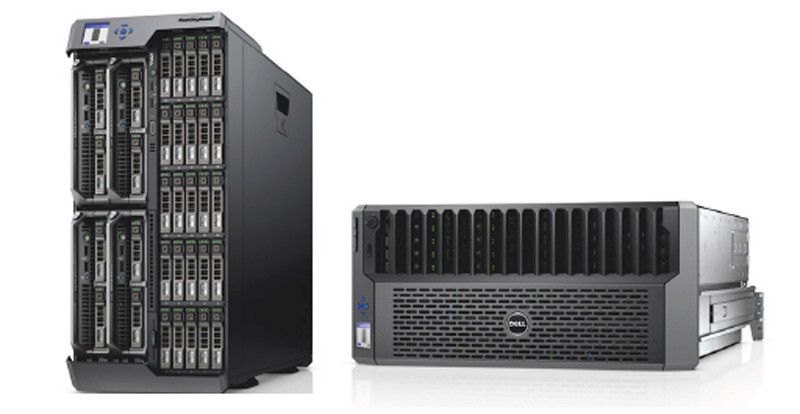 Dell Poweredge VTRX gibt es in zwei Ausführungen: als Stand-alone-System und zum Einbau in Racks. (Bild: Dell)