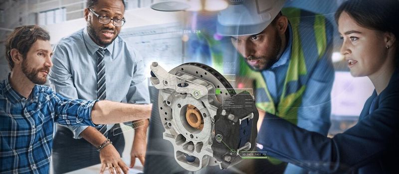 Simulation is not an external tool for quality assurance but a part of the design process. This also allows better control of complex components.(Image:  PTC)