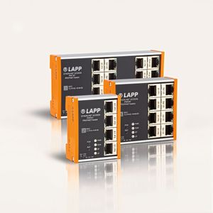 Die Etherline Access Switches für Profinet gehören zu den kleinsten auf dem Markt. Sie sind so kompakt, dass sie selbst in dezentrale Maschinenschaltschränke passen.