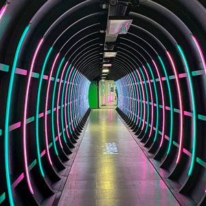 Ein Tunnel unter dem Eisbach führt in das unterirdische Rechenzentrum.(Bild:  ewg - VIT)