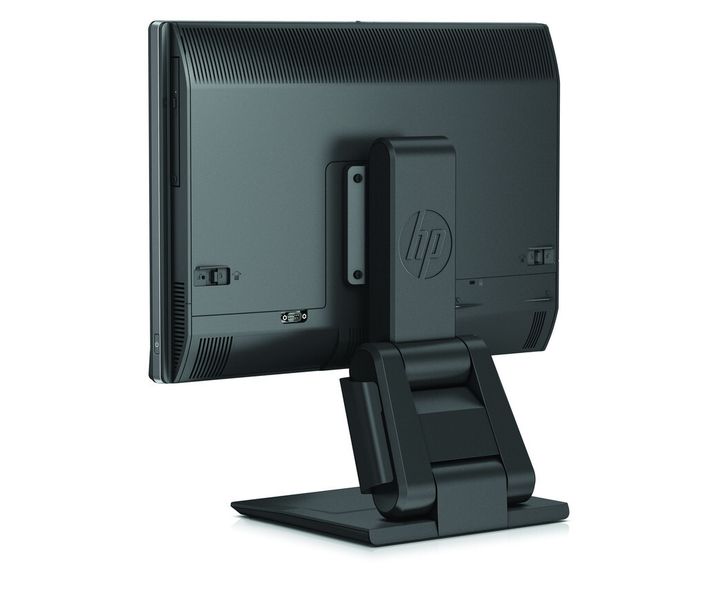 Der Desktop-PC ist um zwei externe Displays erweiterbar. (Bild: HP)