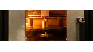 Einen Hochtemperatur-3D-Drucker selbst bauen – möglich machen das kostenlsoe Konstruktionsdaten von Igus. (Igus)