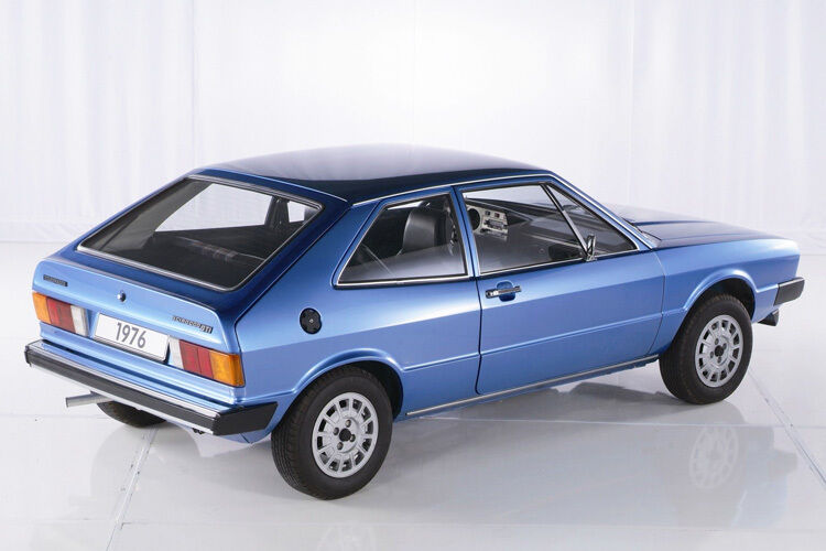 Der Scirocco GTI von 1976 avancierte zum Kronprinzen des zwei Jahrzehnte lang gebauten Karmann Ghia.  (Foto: VW)