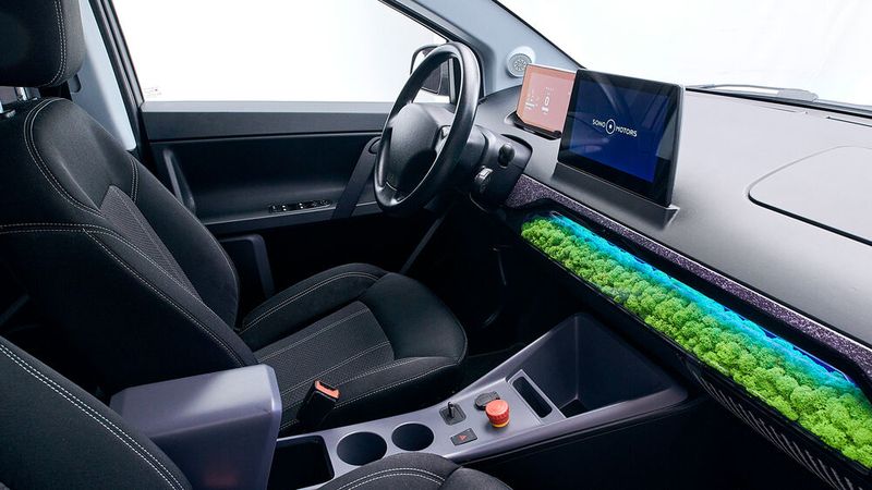 Ein Highlight des Sion ist der Luftfilter aus Moos.  (Bild: Sono Motors)