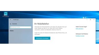 Android-Smartphones lassen sich bereits komfortabel mit Windows-10-PCs koppeln – für iPhones soll der volle Funktionsumfang noch folgen. (Schlede/Bär / Microsoft)