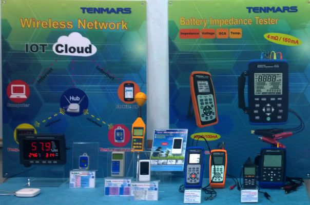 Ein Teil von Tenmars Produktspektrum (Bild: Thomas Kuther)