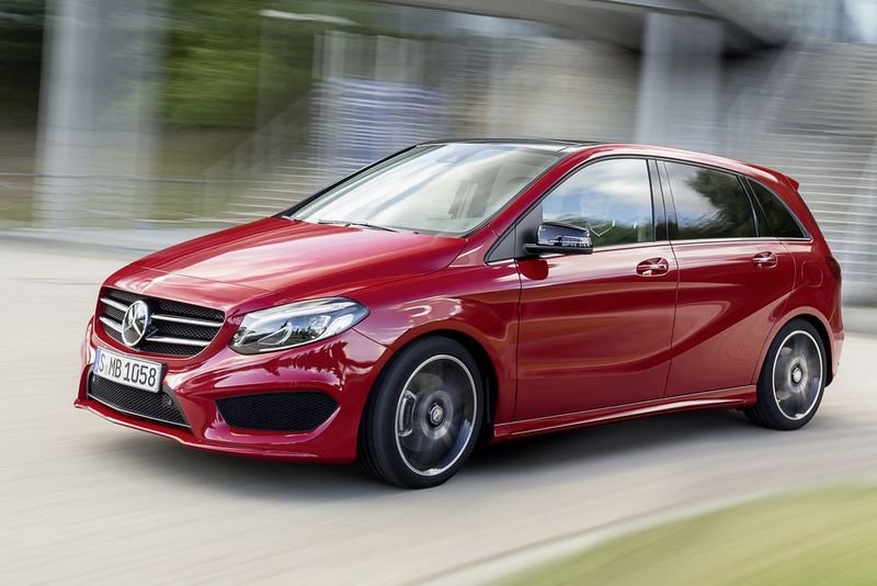 Die Kategorie Vans geht an den Mercedes-Benz B 160. Restwert in Prozent: 53. (Daimler)