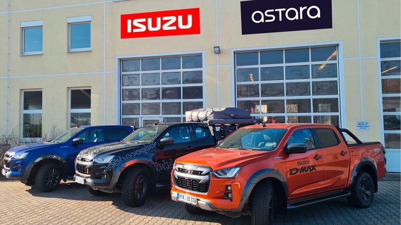 Isuzu ist unter das Dach des Privatimporteurs Astara geschlüpft.