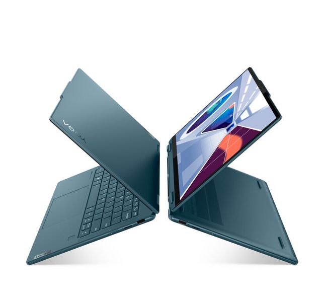 Das 360-Grad-Convertible Yoga 7 ist mit AMD-Ryzen-7000-Prozessor... (Bild: Lenovo)