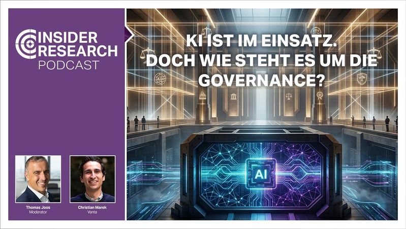 KI ist im Einsatz. Doch wie steht es um die Governance? – ein Interview von Thomas Joos, Insider Research, mit Christian Marek von Vanta.(Bild:  Vogel IT-Medien / Vanta / Joos)