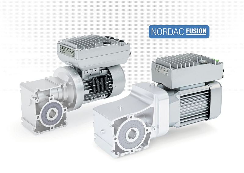 Nordac Fusion – compact drive solution with the decentralized frequency converter Nordac On (Image:Nord Drivesystems)