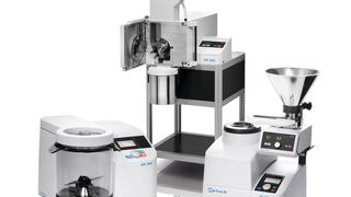 Abb. 1: Retsch bietet verschiedene Labormühlen für die Zerkleinerung pflanzlicher Rohstoffe an. (Bild: Retsch)