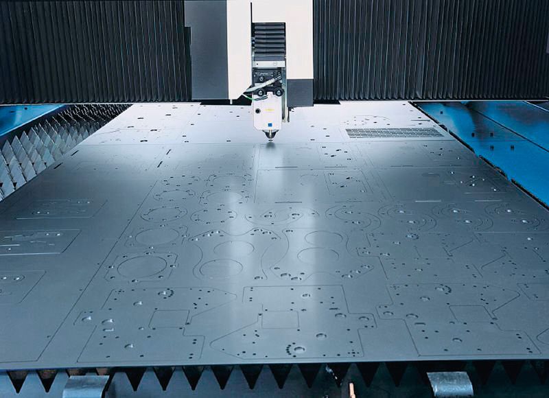 In der Schweiz unterhält Trumpf unter anderem sein zentrales Montagewerk für Laser-Flachbettmaschinen. (Bild: Trumpf)