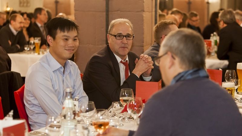 Impressionen von der Abendveranstaltung der Förderprozess-Foren 2015 in Würzburg. (Bild: Bausewein/PROCESS)