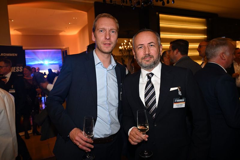 (l.) Tjorben Teunissen und Franjo Vukoja (ALLNET) (Bild: Hannes Magerstädt)