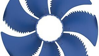 Ein neuartiger Kunststoff auf Basis von Rizinusöl macht diesen Ventilator deutlich umweltfreundlicher. (Bild: Ziehl-Abegg)